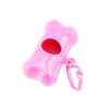 Dog Poop Bag Dispenser & Bags (Red) | Lead Clip | Eco-Friendly