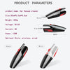 Car Wired Portable 120W Handheld Powerful Vacuum Cleaner with LED Light Cable Length: 5m(White)