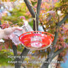 Hummingbird Feeder, Hanging, Dark Green, Outdoor Garden