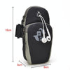 Ultra Light Sports Equipment Mobile Phone Arm Bag, Specification:Under 5.5 inches(Purple)