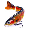 HENGJIA JM064 Multi-section Fish Minnow Bionic Fake Lures Sea Fishing Sinking Lures, Size: 12.8cm 18g(4)