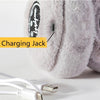 Bluetooth Earmuffs Winter Plush Windproof Men And Women Ear Cover(Gray)