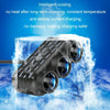 1 To 3 12V/24V Car Cigarette Lighter Charger Multi-function Seven-color Light(120W)