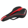 YAFEE YF-1018 Mountain Bike Saddle Bicycle Riding Saddle Bicycle Saddle(Black White)