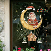 30x45cm Christmas Static Wall Stickers Glass Window Christmas Decoration Poster, Style: SDJ2313