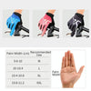 WEST BIKING YP0211216 Riding Gloves Bike Shock Absorption Touch Screen Full Finger Glove, Size: XXL(Blue)