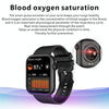 QX7 1.85 inch TFT Screen Smart Watch, Support Bluetooth Call / Hearth Monitoring / 100+ Sports Modes(Blue Black)