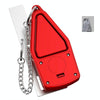 Portable Door Stop Lock, Security Alarm, Stainless Steel