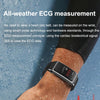 A8 1.98 inch 2 in 1 Bluetooth Earphone Steel Strap Smart Watch, Support ECG / NFC(Gold)