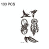 100 PCS Small Fresh Waterproof Tattoo Stickers(HC-441)