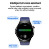 TK25 1.39-inch IP67 Waterproof Sports Health Monitoring Smart Bluetooth Calling Watch(Black Silicone)