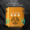 Car Mouse Repeller Ultrasonic Electronic Car Mouse Repeller Sound And Light Combined Mouse And Insect Repeller(Gold)