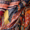 180 X 85cm  Women Cotton And Linen Scarf Retro Splicing Bohemian Printed Silk Shawl SL2003-012