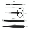 6-In-1 Stainless Steel Eyebrow Trimming Set(Black)