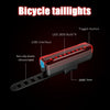 A02 Bicycle Taillight Bicycle Riding Motorcycle Electric Car LED Mountain Bike USB Charging Safety Warning Light (6 Hours, Plastic Bag)