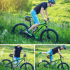WEST BIKING Bicycle Waterproof Tail Bag Mountain Bike Riding Equipment Saddle Bag Small (Black Gray)