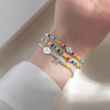 S925 Sterling Silver Gypsophila Beanie Ladies Bracelet, Specification:SL0661
