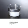 Cylinder 8x5cm Transparent Acrylic Geometric Photo Props Photography Background Plate Ornaments