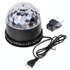 KX-D19  Magic Ball Stage Light, RGB LED with Sound Control Function(Black)