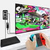 Multi-Function Projection And Charging AC Adapter Base Support Android/PC/Lite For Switch, Specifications:Black+US Plug