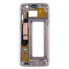 Galaxy S7 Edge Gold Front Housing LCD Frame Bezel