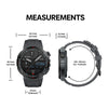 Zeblaze Ares 3 Plus 1.43 inch Fitness & Wellness Smart Watch Supports 24H Health Monitoring(Lava Black)