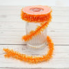 2.8m /Roll Christmas Glitter Striped Ribbon Bow DIY Decorative Ribbon Gift Packaging Ribbon(Orange)