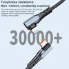 ADC-009 20W USB-C/Type-C to 8 Pin Double Elbow Data Cable, Length:0.4m
