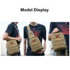 JUNSUNMAY J014 10L Waterproof Outdoor Sports Chest Pack Crossbody Bag(Khaki)