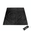 AOTU AT6212 Oxford Cloth Outdoor Camping Picnic Mat, Size: 210 x 200cm (Black)