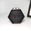 OS005 Students Mute Alarm Clock Children Bedroom Bed Night Light Alarm Clock(Black)