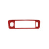 Car Central Control Lower Air Outlet Decorative Sticker for Volvo V60 2010-2017, Right Drive(Red)