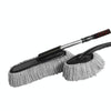 Car Cleaning Tools Car Washing Dewaxing Shan Cotton Brush Mop with Retractable Stainless Steel Tube(Grey)