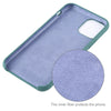 Solid Silicone Phone Case For iPhone 15(Dark Green)