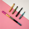 Colorful Portable Four-Head Makeup Brush Lip Brush Eyebrow Brush Eye Shadow Brush