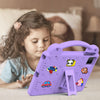 For TCL Tab 10 Gen2 10.36 2023 Handle Kickstand Children EVA Shockproof Tablet Case(Light Purple)