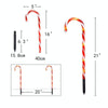 10 in 1 Christmas Cane Lights Holiday Indoor Garden Decoration Lights(AU Plug)