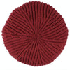 Unisex Autumn and Winter College Wind Crown Knit Hat, Hat Size:One Size(Light Gray)