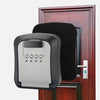 Wall Mounted Key Safe Box - 4 Digit Combination Lock - Black