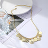 N2211-3 Eye Nine Pendant Female Necklace Simple Multi-Pendant Necklace