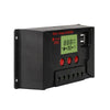 PWM Solar Controller 12V / 24V Lithium Battery Charging Photovoltaic Panel Charging Street Light Controller with Dual USB Output, Model:CPLS-30A