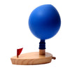 Baby Toys Wooden Balloon Boat Balloon Powered Boat Child Wooden Bath Toys