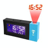 8290 Electronic Colour Screen Weather Clock Weather Forecast Projection Clock Rotatable Digital Clock Without USB Cable