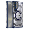 For Samsung Galaxy S25+ 5G wlons Explorer Series PC Hybrid TPU MagSafe Magnetic Case(Blue)