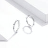 S925 Sterling Silver Fashion Bamboo Joint Women Earrings
