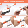 Shower Cleaning Brush With 52 Inch Adjustable Handle Tub Tile Scrubber Brush, Spec: Set 5