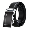 Dandali Casual Men Automatic Buckle Belt Business Soft Leather Pants Band, Length (cm): 125cm(ZD-28)