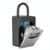 Wall Mounted Key Safe Box - Large Aluminium Alloy - 4 Digit Combination Lock