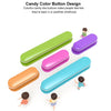 For Samsung Galaxy S25+ 5G IMAK Candy Series Shockproof MagSafe Phone Case(Orange)