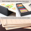 2 in 1 B Model Wooden Multifunctional Parent-Child Interactive Children Educational Chessboard Toy Set